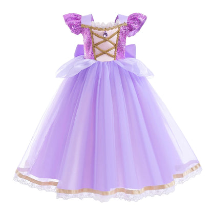 Golden Dawn Princess Dress – Lilac Fairytale Edition