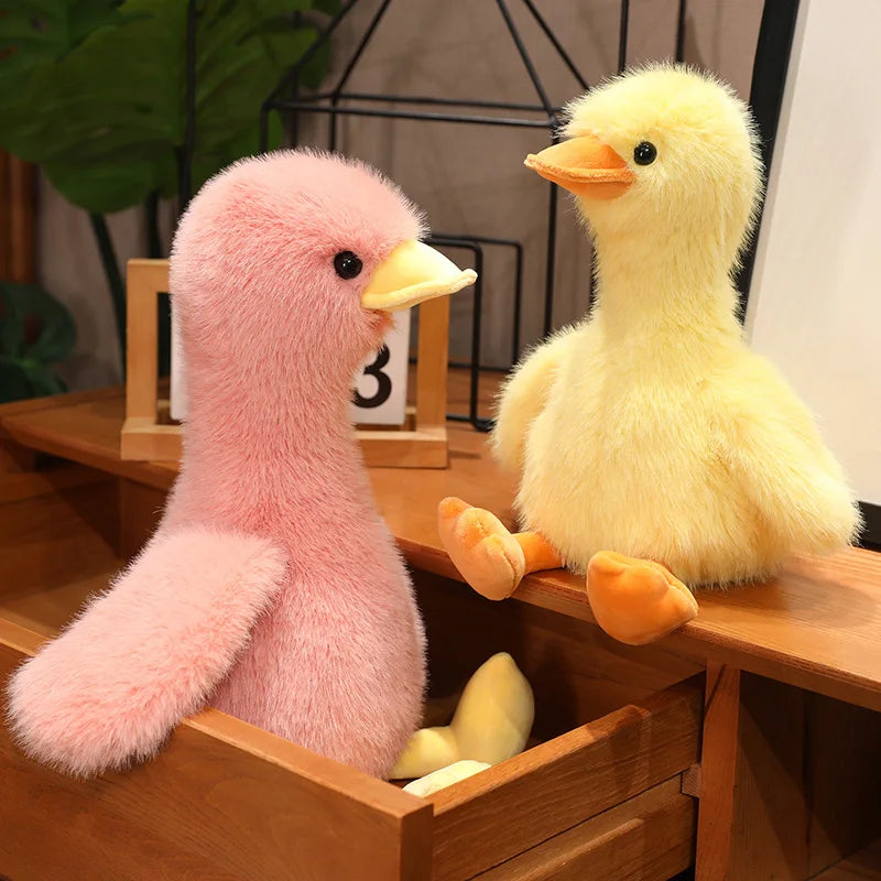 Fluffy Duck Plush Toy