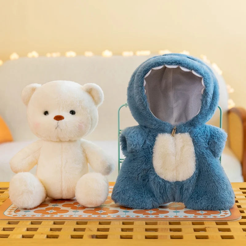 Bear Plush Toy with Removable Costume – Monster, Dragon & Dino