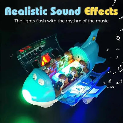 Interactive Airplane Toy with Light