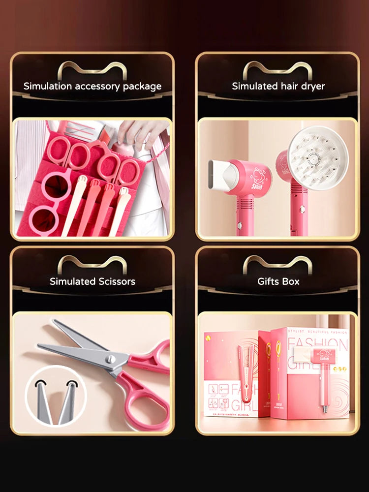 Kids Hair Styling Salon Set