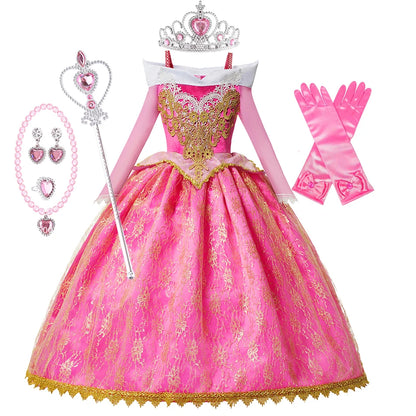 Enchanted Rose Princess Dress