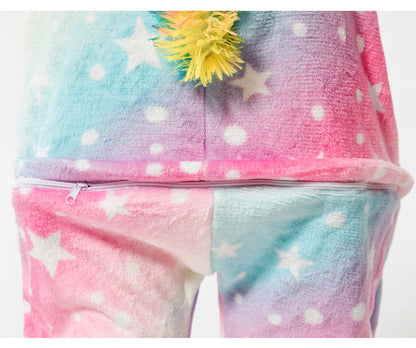 Rainbow Unicorn Kigurumi Pajamas