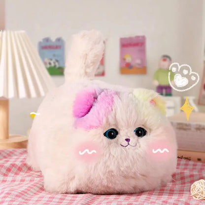 Fluffy Talking Hug Cat Plush – Interactive Toy