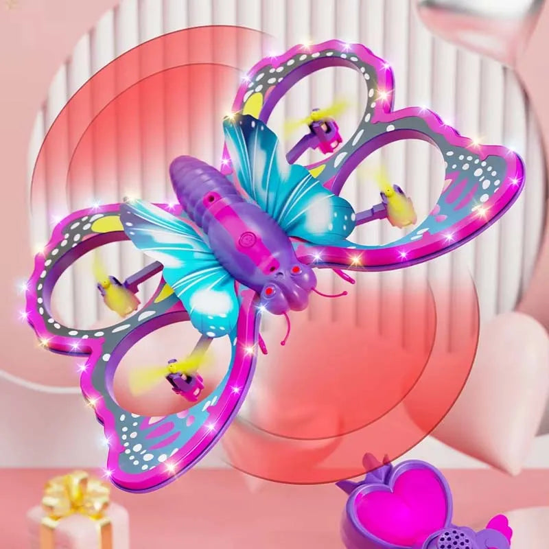 Glitter Butterfly Quadcopter Drone