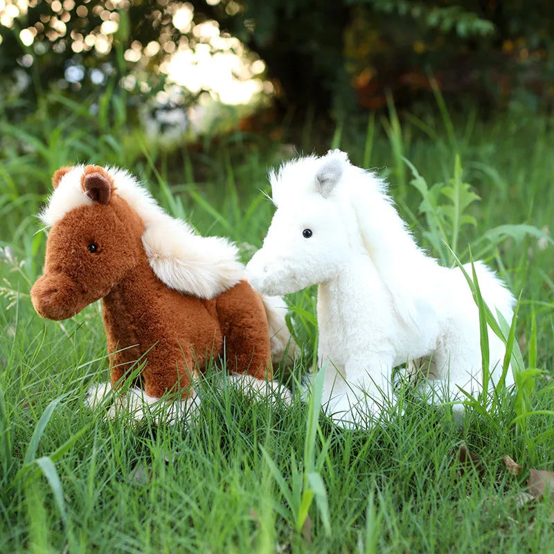 Plush Pony Toy – Soft & Fluffy Horse Friend