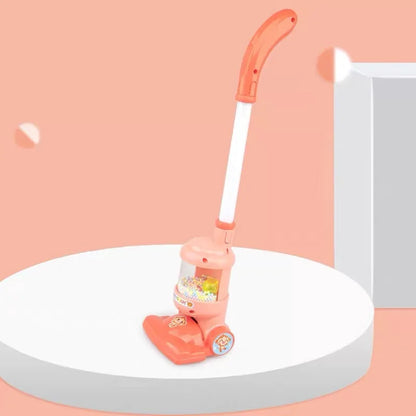 Toy Vacuum Cleaner with Lights and Beads