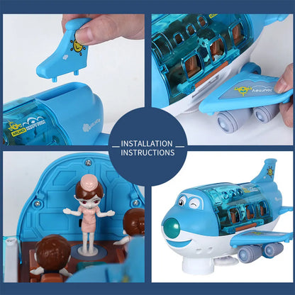 Interactive Airplane Toy with Light