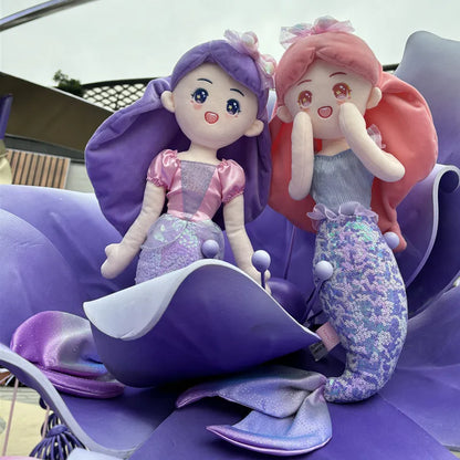 Sparkle Mermaid Princess Plush Doll