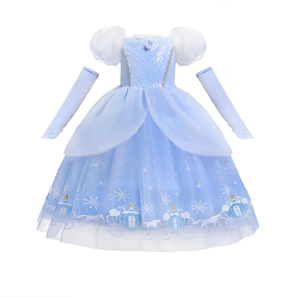 Twilight Spark Princess Dress – Blue Edition