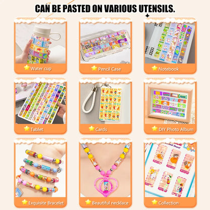DIY Sticker Bracelet Jewelry Set – 320 Stickers