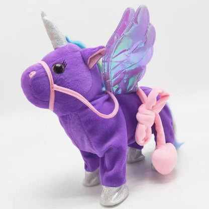 Magical Walking Singing Unicorn Plush
