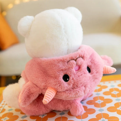 Bear Plush Toy with Removable Costume – Monster, Dragon & Dino