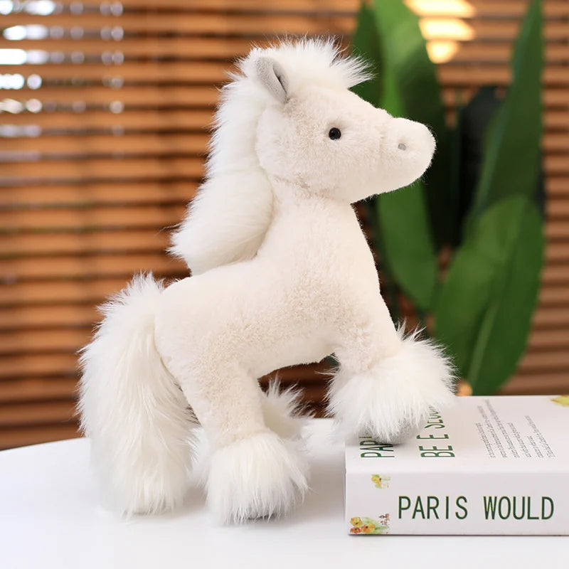 Plush Pony Toy – Soft & Fluffy Horse Friend