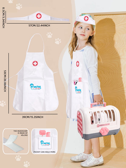 Interactive Puppy Vet Playset – Carry & Care Your Little Friend