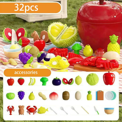 Apple Kitchen Playset
