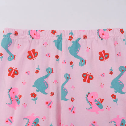 Sweet Dino Dreams Pajama Set for Girls