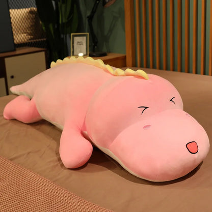 Giant Crocodile Plush Pillow – 80cm Hug Buddy