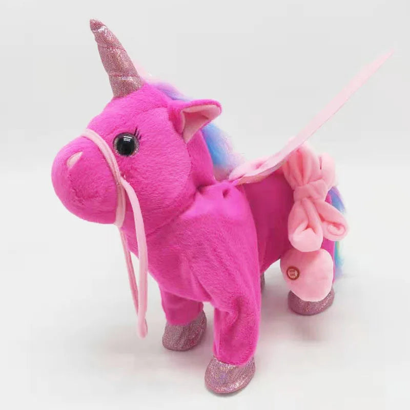 Magical Walking Singing Unicorn Plush
