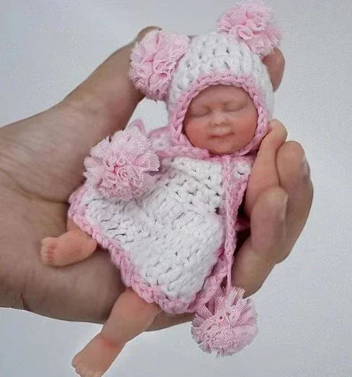Micro Preemie Reborn Doll – 4.5"