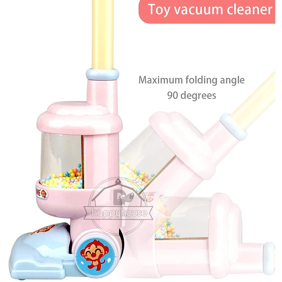 Toy Vacuum Cleaner with Lights and Beads