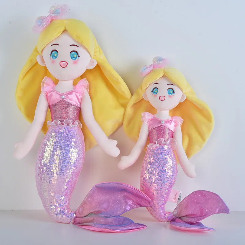 Sparkle Mermaid Princess Plush Doll