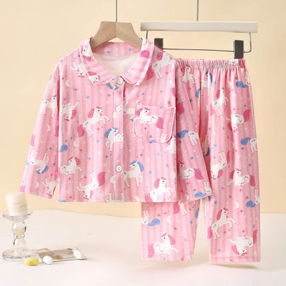 Magical Unicorn Pajama Set for Girls