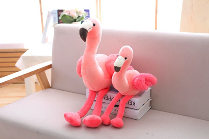 Fluffy Flamingo Plush Toy