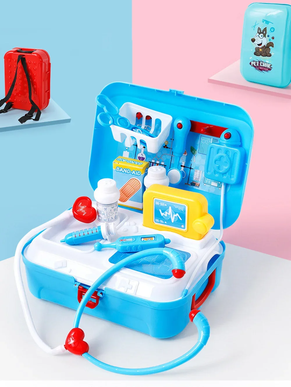Doctor Playset with 17 Pieces