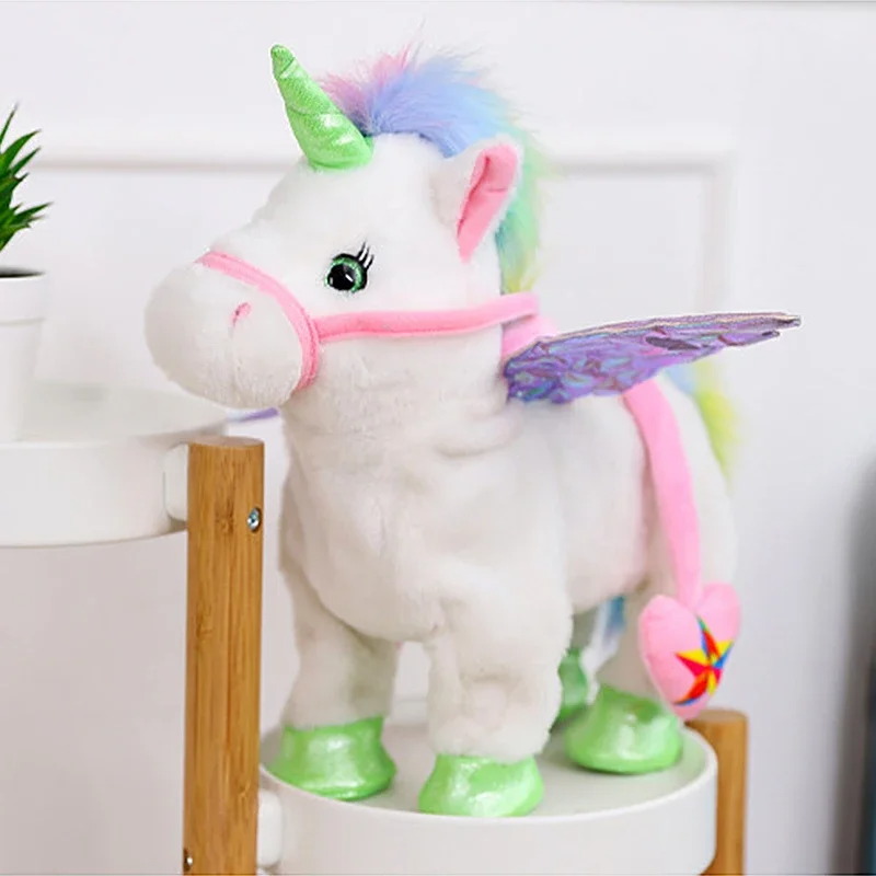 Magical Walking Singing Unicorn Plush