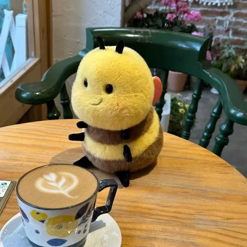 Fluffy Bee Plush – Sweet Hug Buddy